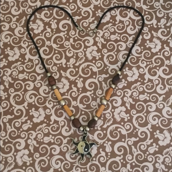 Yin/Yang Beaded Necklace - Picture 3 of 3